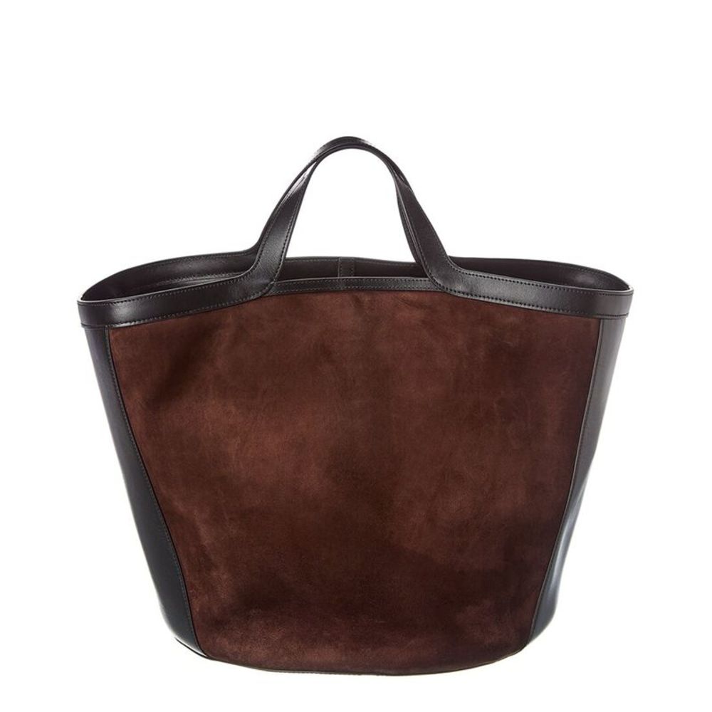 KHAITE Nora Suede Tote - Picture 2 of 4